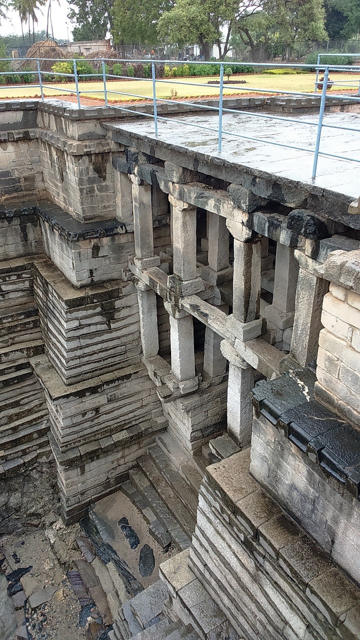 Stepwell, Muskin Bhanvi, Manikesvara Šventykla, Architektūra, Religija, Hinduizmas, Senovės, Šventykla, Turizmas, Akmuo