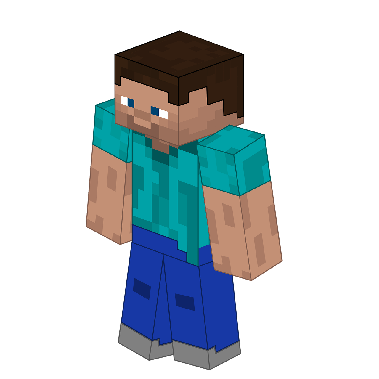 Steve, Minecraft, Minecraft Mob, Nemokamos Nuotraukos,  Nemokama Licenzija