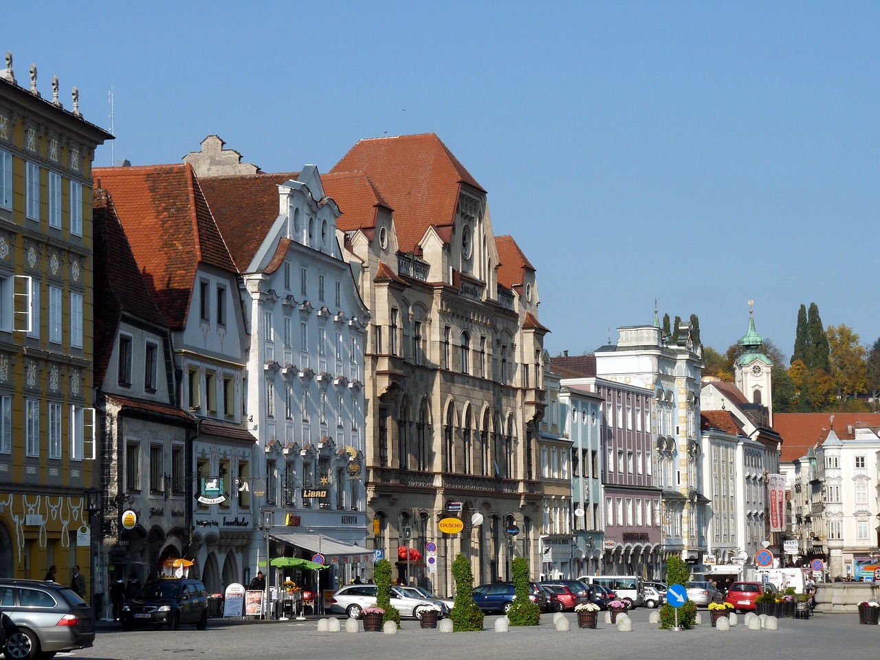 Steyr, Miesto Aikštė, Aukštutinė Austrija, Nemokamos Nuotraukos,  Nemokama Licenzija