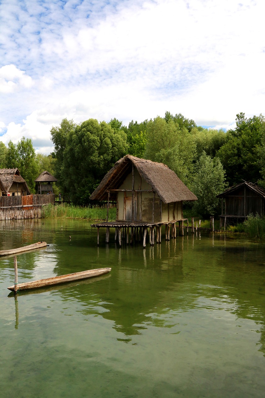 Nameliai, Unteruhldingen, Ežero Konstanta, Kriaušių Gyvenamasis Muziejus, Nemokamos Nuotraukos,  Nemokama Licenzija