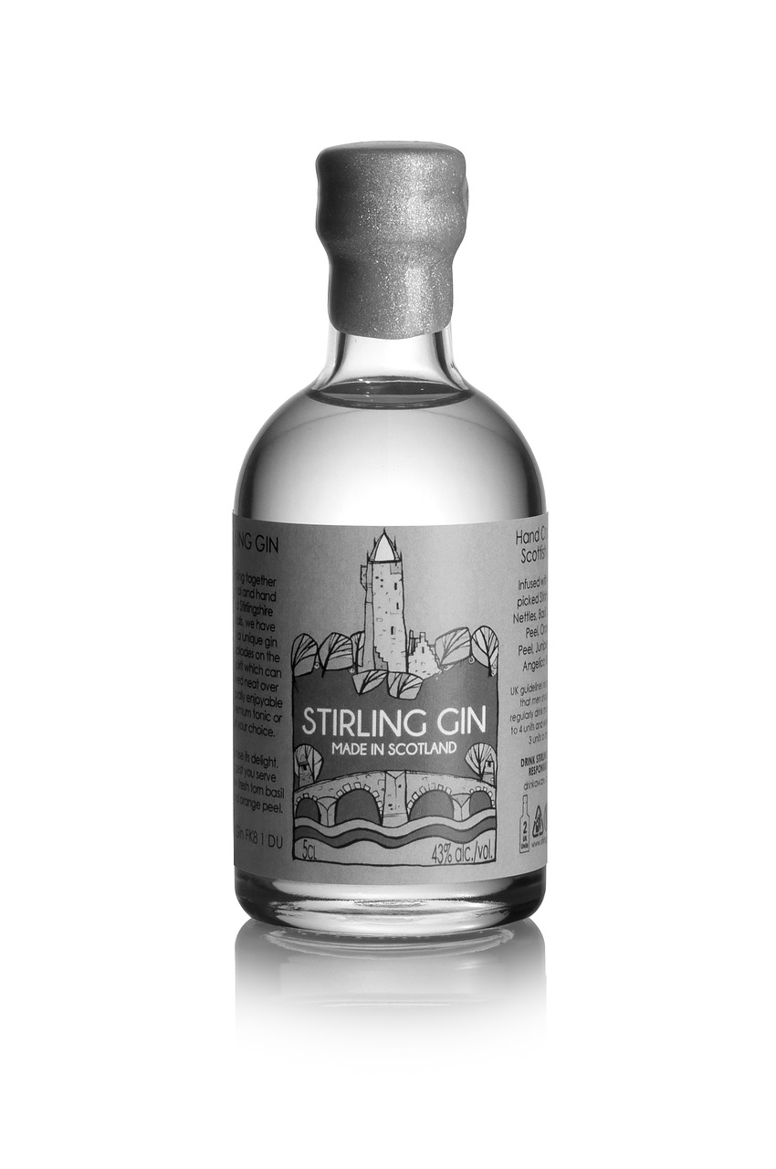 Stirling, Gin, Škotija, Alkoholis, Nemokamos Nuotraukos,  Nemokama Licenzija