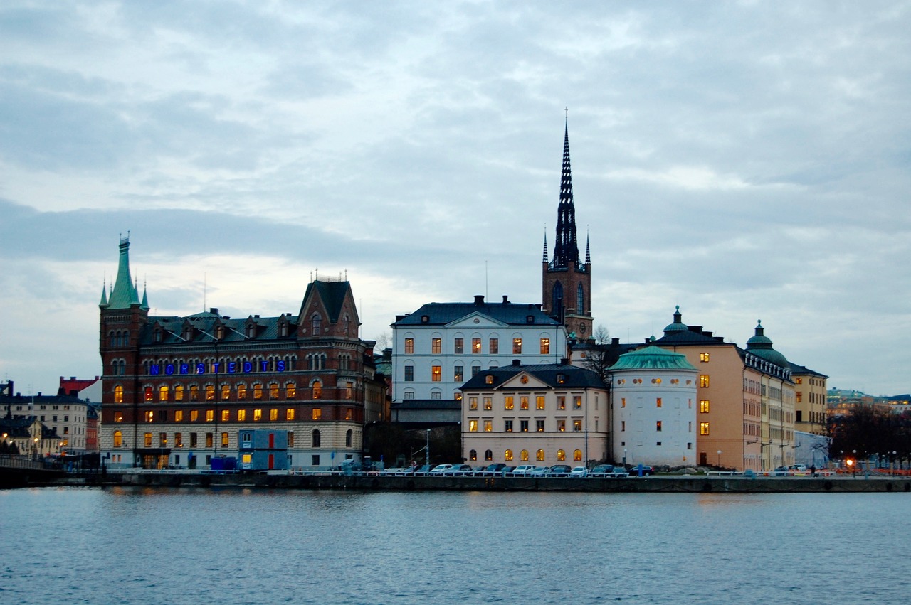 Stockholm, Miestas, Senas, Architektūra, Skandinavija, Pastatas, Miesto Panorama, Kelionė, Kapitalas, Turizmas