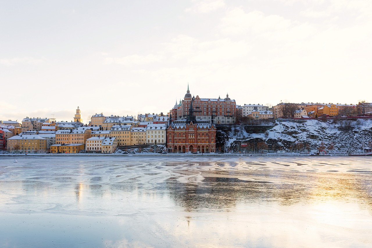 Stockholm, Švedija, Miestas, Miesto, Turizmas, Architektūra, Pastatas, Orientyras, Senas, Miesto Panorama