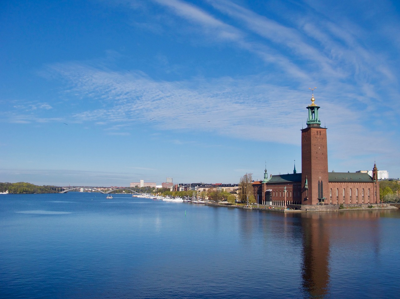 Stockholm, Miesto Rotušė, Horizontas, Panorama, Švedija, Architektūra, Skandinavija, Skandinavija, Nemokamos Nuotraukos,  Nemokama Licenzija