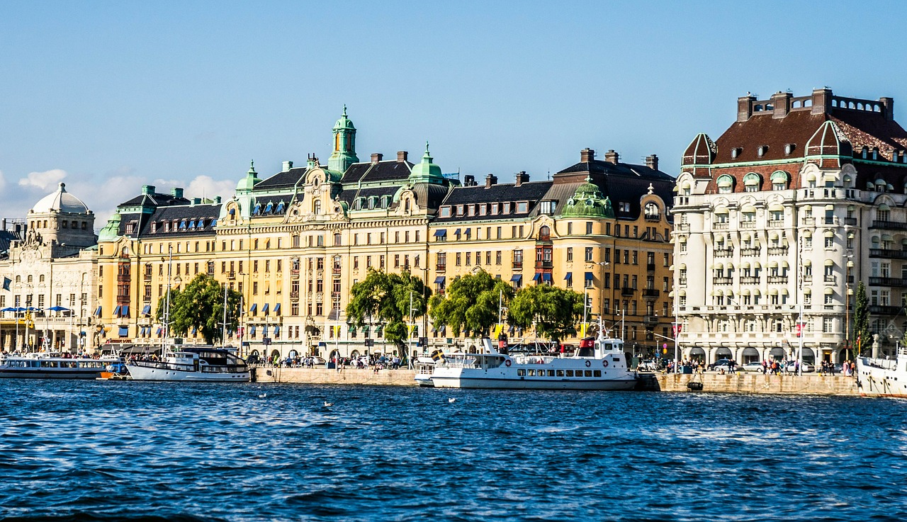 Stockholm, Švedija, Architektūra, Miestas, Skandinavija, Europa, Kelionė, Orientyras, Miesto Panorama, Namas