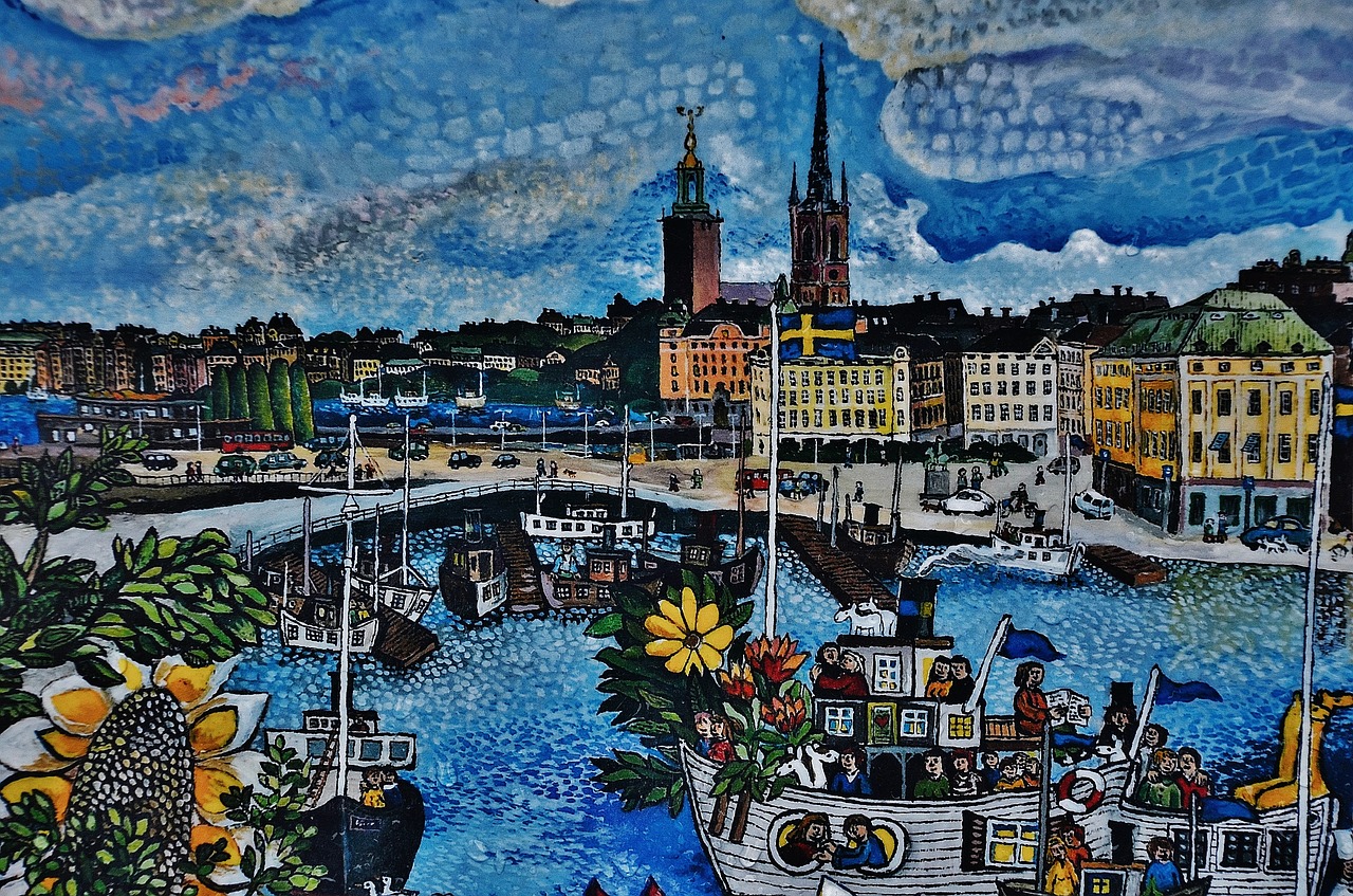 Stockholm, Švedija, Miestas, Europa, Skandinavija, Miestas, Europietis, Miesto Panorama, Pastatas, Kapitalas