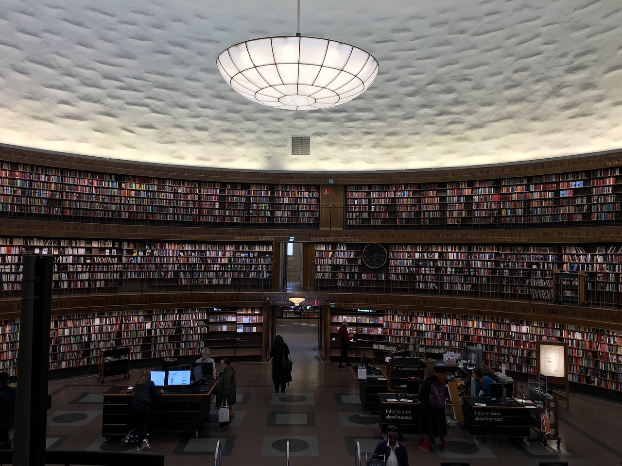 Stokholmo Savivaldybės Biblioteka, Biblioteka, Knyga, Nemokamos Nuotraukos,  Nemokama Licenzija