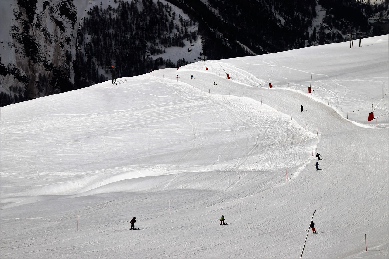 Stok,  Zermatt,  Alpės,  Sniegas,  Žiemos,  Šalto,  Didelis,  Slidinėti,  Slidinėjimo Trasa,  Sportas