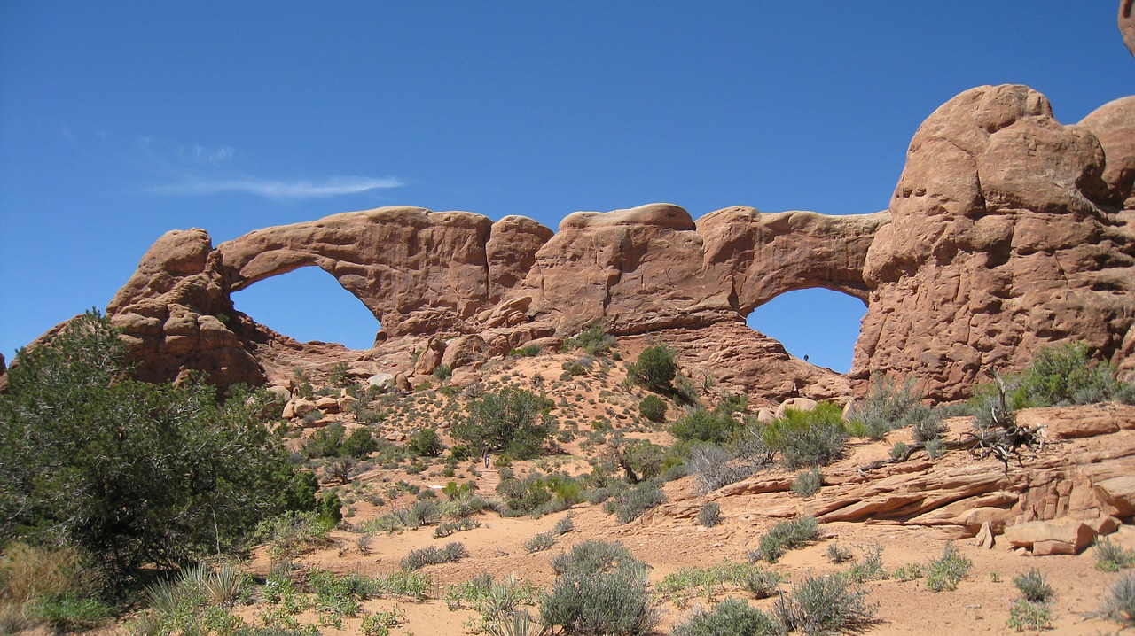 Akmens Arka, Arka, Nacionalinis Parkas, Moab, Utah, Usa, Nemokamos Nuotraukos,  Nemokama Licenzija