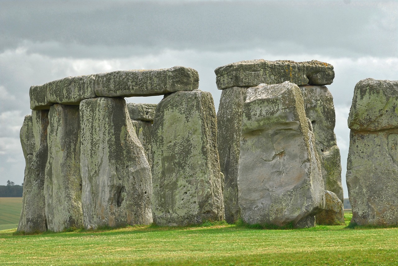 Stonehenge, Megalitas, Senovės, Priešistorė, Unesco, Britanija, Turizmas, Paveldas, Istorinis, Nemokamos Nuotraukos