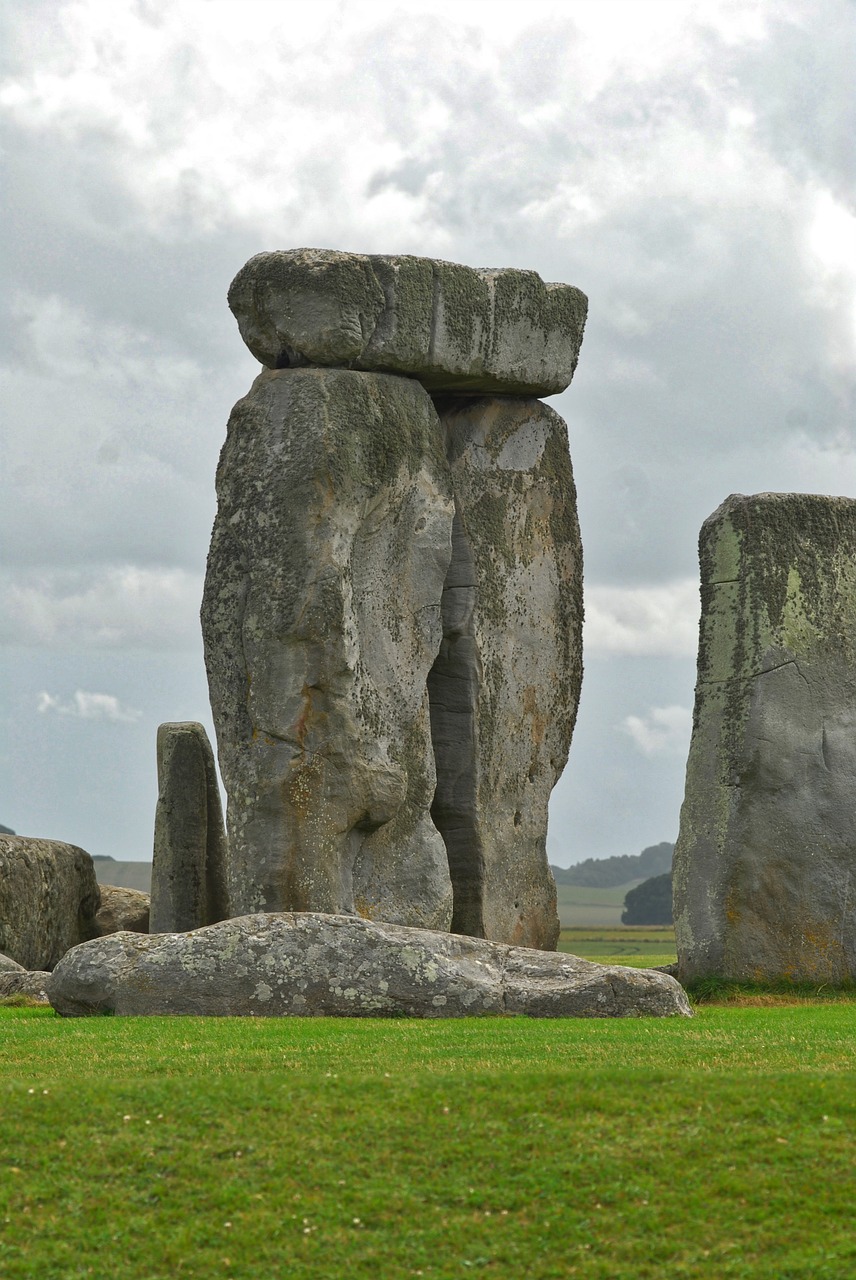 Stonehenge, Megalitas, Senovės, Priešistorė, Unesco, Britanija, Turizmas, Paveldas, Istorinis, Nemokamos Nuotraukos