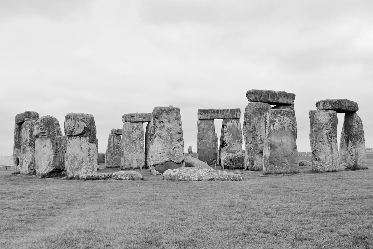 Stonehenge, Anglija, Paminklas, Akmuo, Britanija, Senovės, Rokas, Uk, Unesco, Kaimas