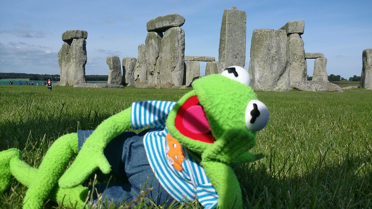 Stonehenge, Kermit, Varlė, Naujas Akmens Amžius, Pastatas, Griovys, Garbinimo Vieta, Archeologija, Stulpai, Akmenys