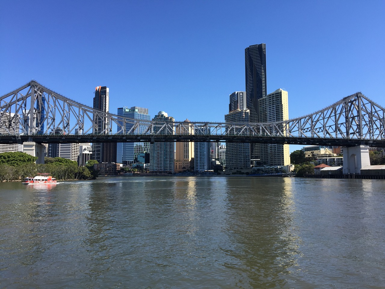 Istorijos Tiltas, Brisbane Upėje, Brisbane, Nemokamos Nuotraukos,  Nemokama Licenzija