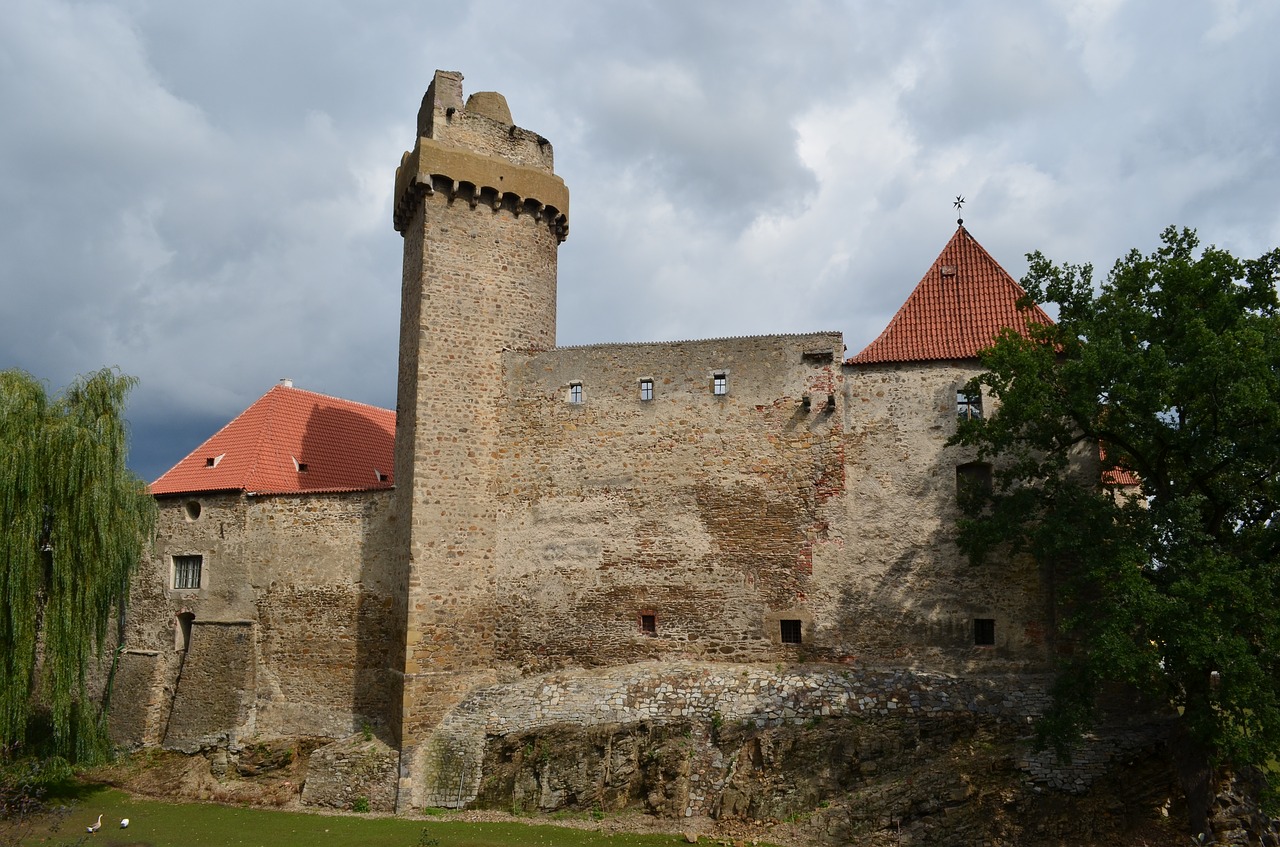 Strakonice, Pilis, Bokštas, Čekijos Respublika, Turizmas, Istorija, Strakonický Hrad, Nemokamos Nuotraukos,  Nemokama Licenzija