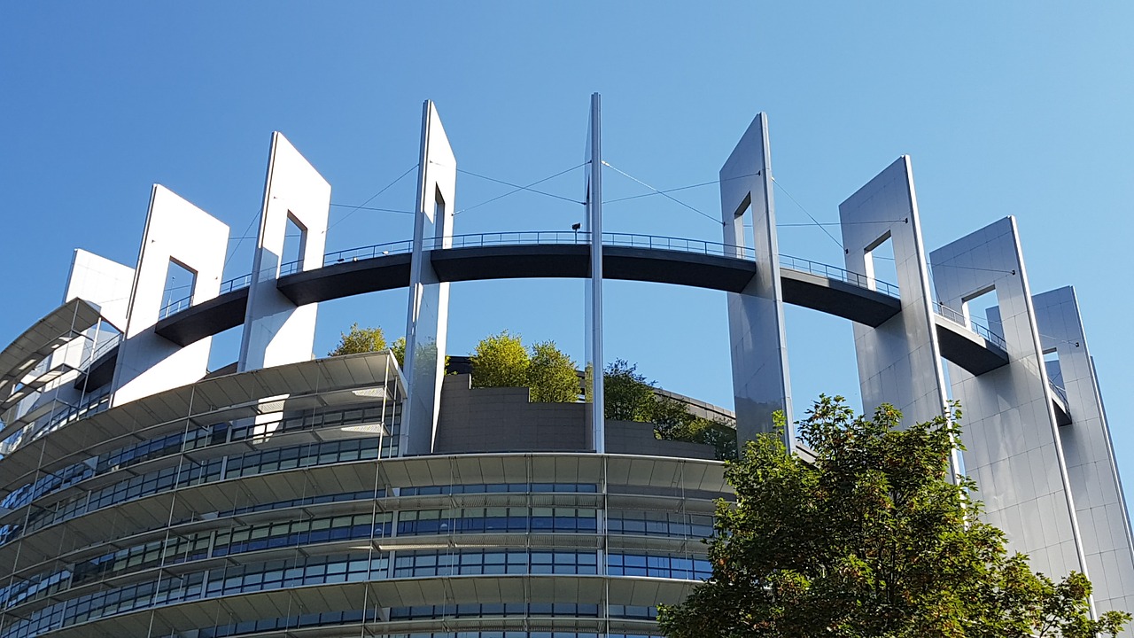 Strasbourg, Europos Parlamentas, Architektūra, Pastatas, Šiuolaikiška, Politika, Demokratija, Nemokamos Nuotraukos,  Nemokama Licenzija