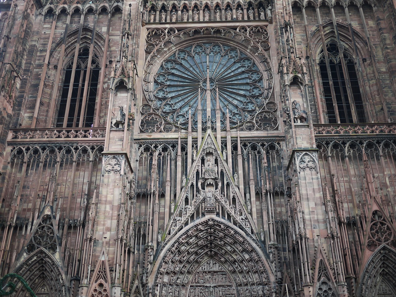 Strasbourg, France, Katedra, Bažnyčia, Gotika, Katalikų, Religija, Krikščionybė, Krikščionis, Religinis