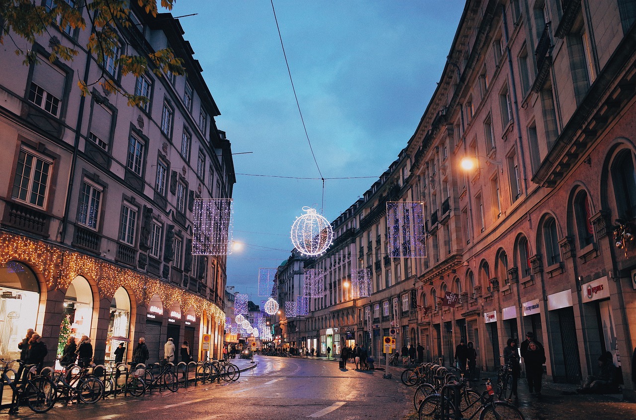 Strasbourg, Kalėdos, Gatvė, Nemokamos Nuotraukos,  Nemokama Licenzija