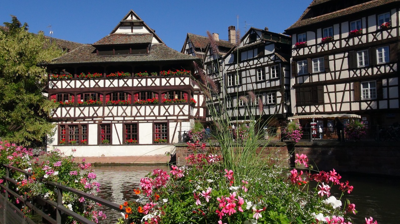 Strasbourg, Petite France, Alsace, Nemokamos Nuotraukos,  Nemokama Licenzija