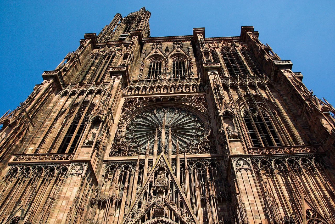 Strasbourg, Katedra, Gotika, Viduramžiai, Vitražas, Nemokamos Nuotraukos,  Nemokama Licenzija
