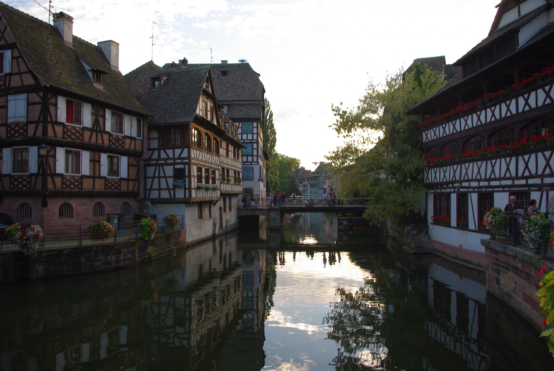 Strasbourg,  Alsace,  France,  Europa,  Santūra,  Fachwerk,  Mediena,  Mediena,  Namas,  Architektūra