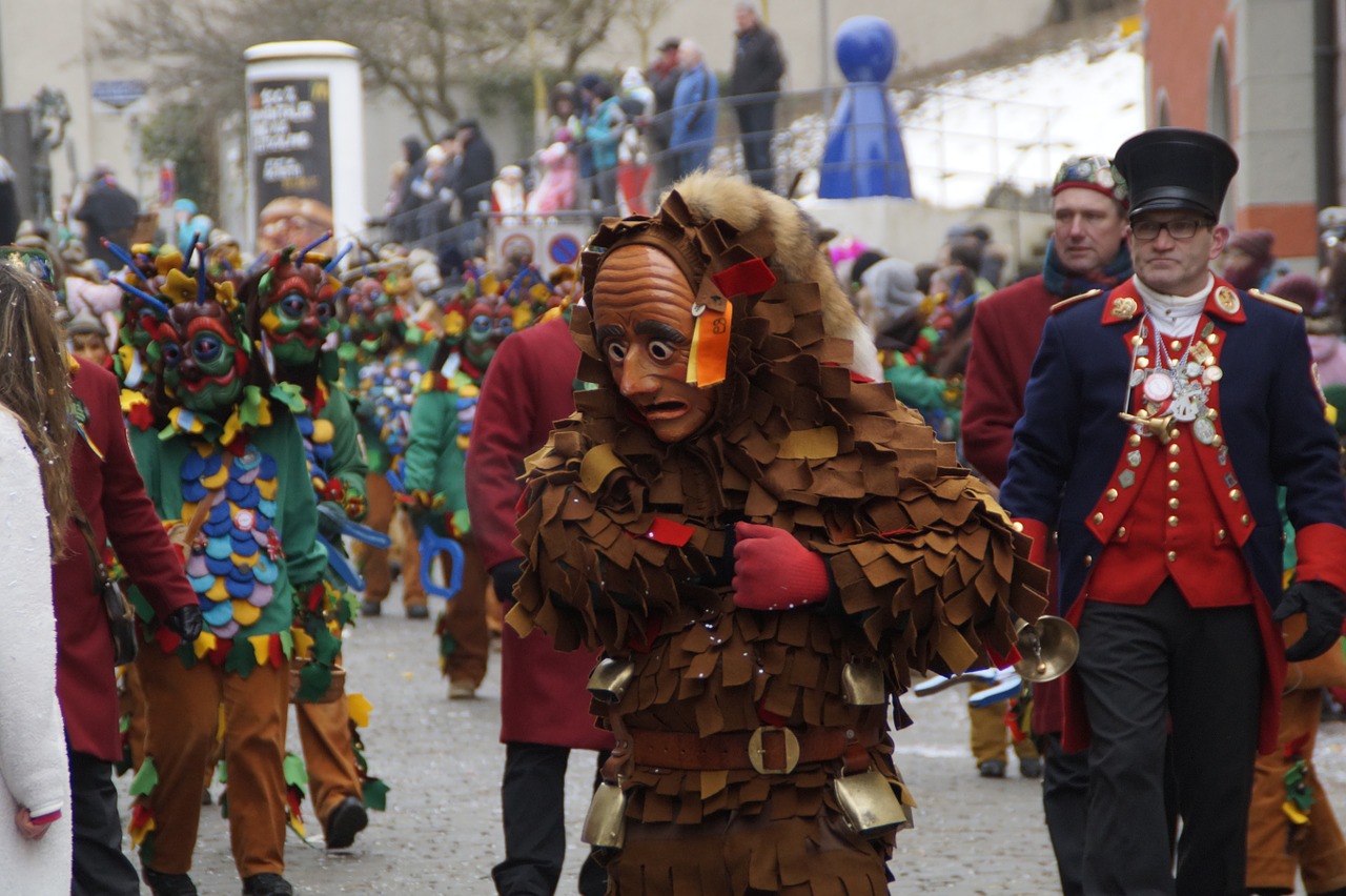 Strassenfasnet, Kvailys Šokti, Švabijos Alemannic, Fasnetas, Judėti, Haes, Kaukė, Karnavalas, Maskaradas, Kostiumas