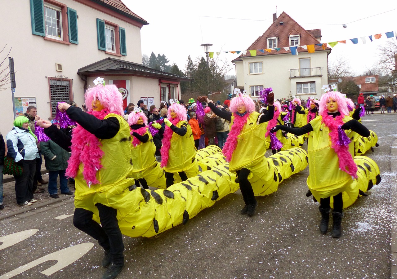 Strassenfasnet, Gildijos Grupė, Kostiumas, Šimtakas, Nemokamos Nuotraukos,  Nemokama Licenzija