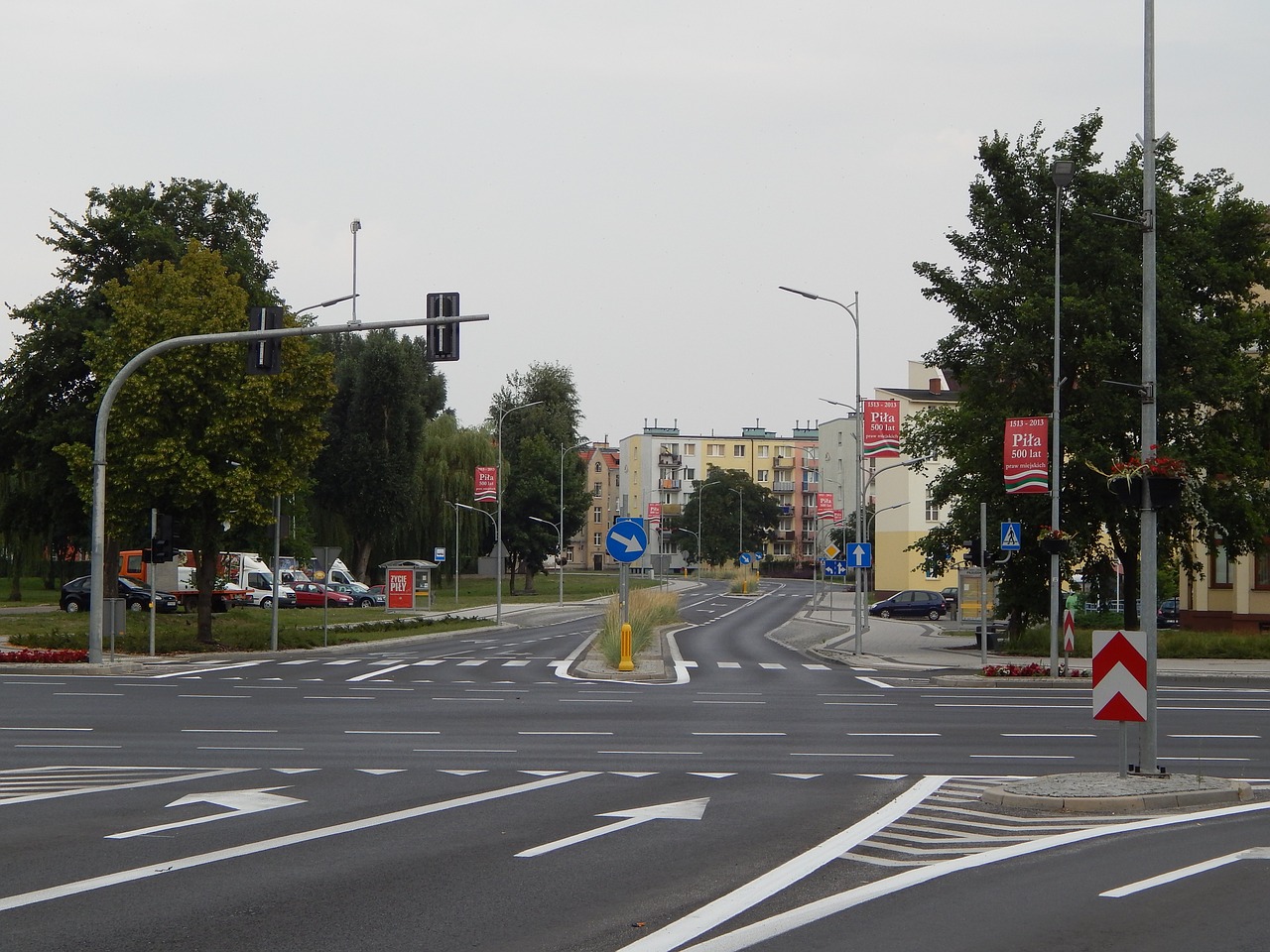 Gatvė, Miesto Centras, Lenkija, Pjūkle, Nemokamos Nuotraukos,  Nemokama Licenzija