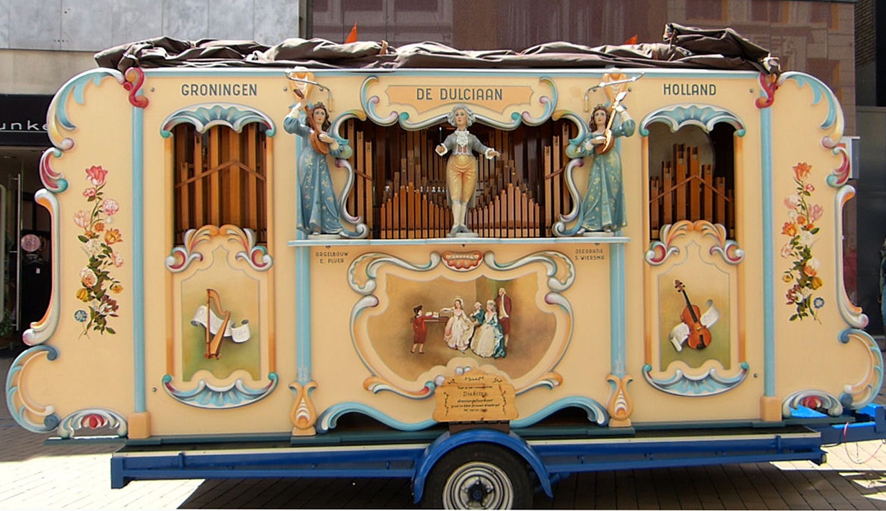 Gatvės Organas, Priekinė Pusė, Barrelio Organas, Muzikinis Instrumentas, Nemokamos Nuotraukos,  Nemokama Licenzija
