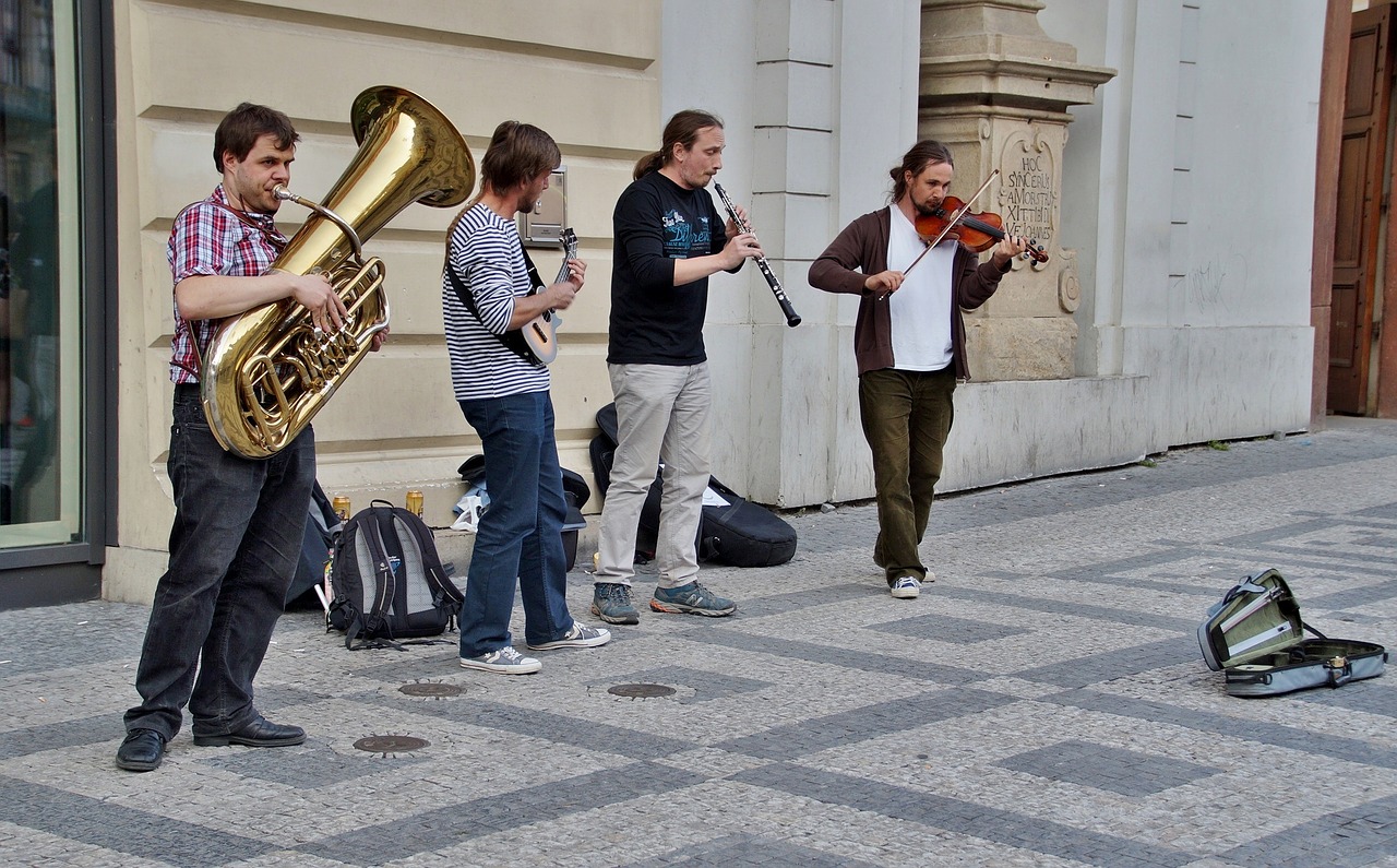 Gatvės Atlikėjai, Grupė, Muzikantai, Gatvė, Nemokamos Nuotraukos,  Nemokama Licenzija