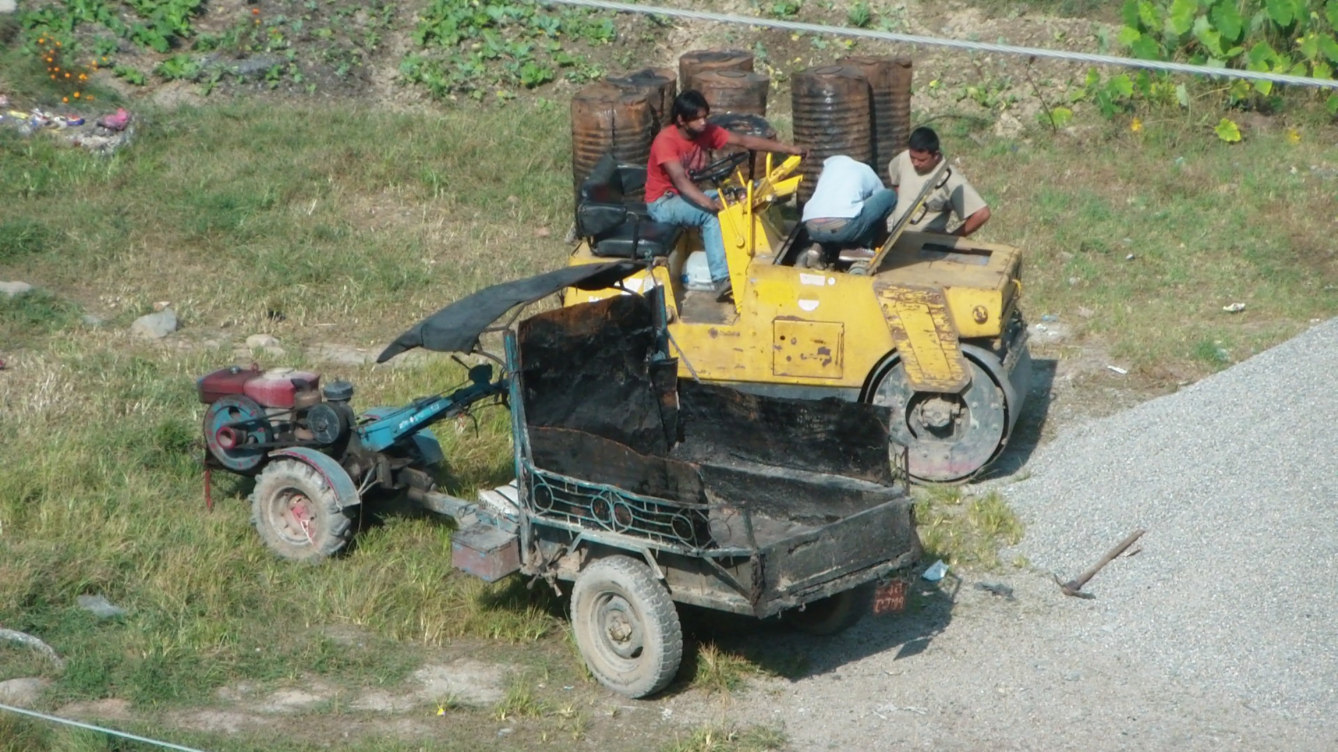 Kelias,  Darbuotojas,  Tarmac,  Vargšas,  Nepalas,  Katmandu,  Vadovas,  Darbo,  Nepalo Gatvės Darbuotojai., Nemokamos Nuotraukos