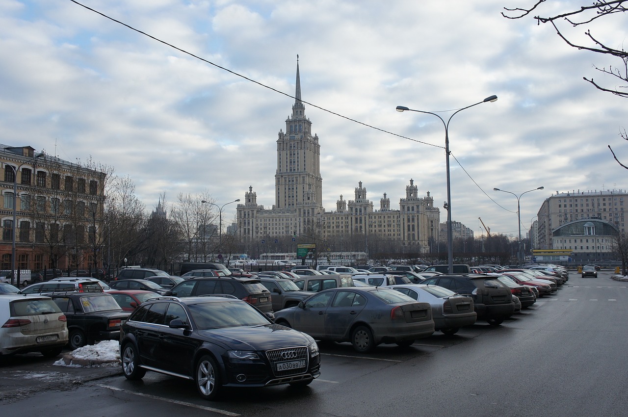 Struktūra, Daugiaaukštis Pastatas, Moscow, Rusija, Septynios Seserys, Bokštas, Miestas, Transporto Problemos, Nemokamos Nuotraukos,  Nemokama Licenzija