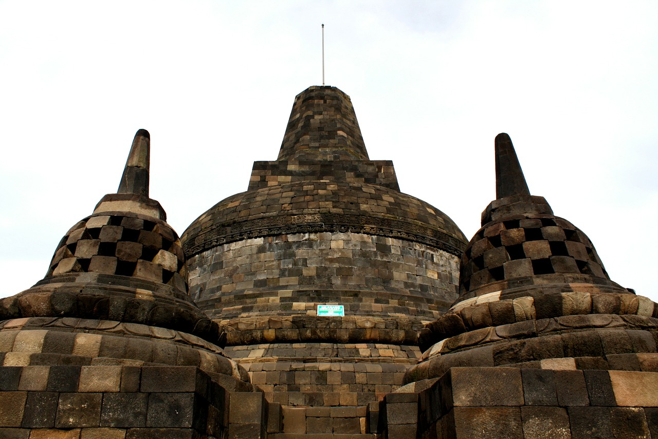 Stupa, Candi Brobudur, Magelang, Java, Indonezija, Budizmo Šventykla, Religija, Jawa Tengah, Istorinis, Orientyras