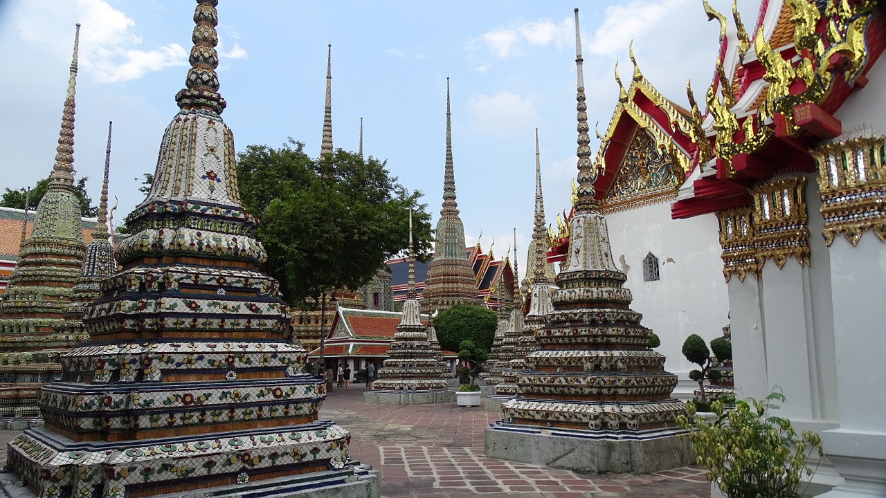 Stupas At Wat Po, Šventykla, Budistinis, Nemokamos Nuotraukos,  Nemokama Licenzija
