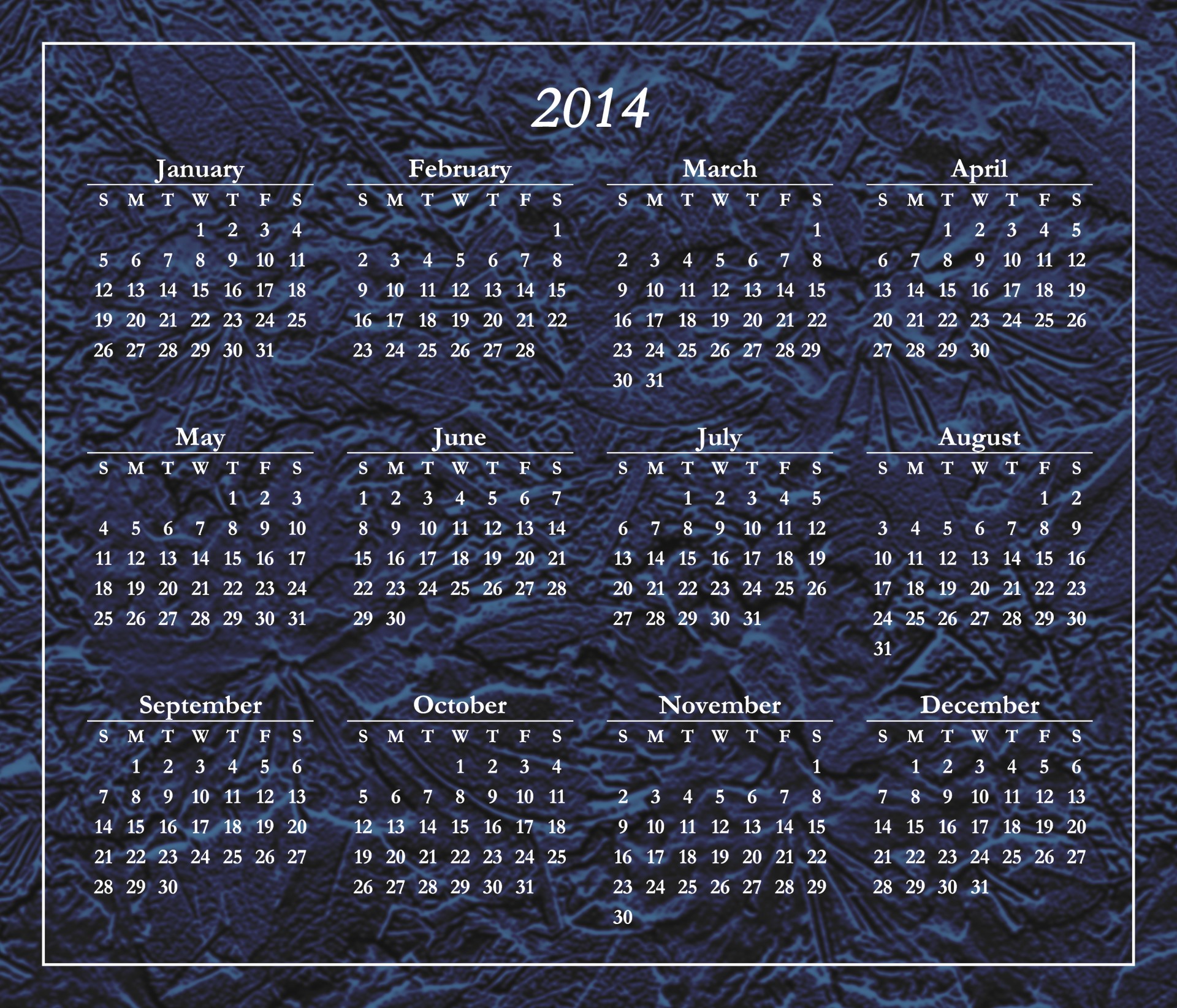 2014,  Kalendorius,  Planuotojas,  Metai,  Mėnuo,  Mėnesių,  Šablonas,  Stilizuotas,  Planą,  Planavimas