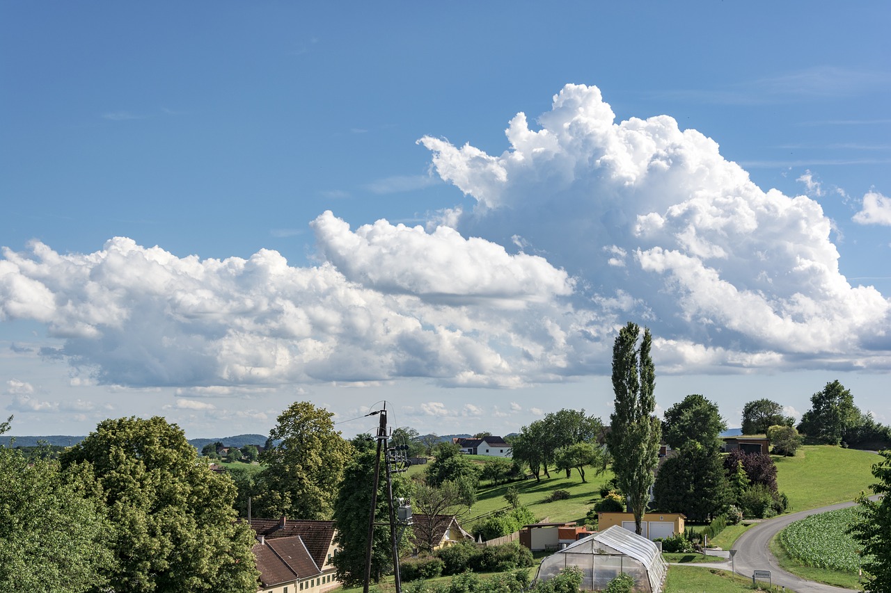 Styria, Gamta, Kraštovaizdis, Austria, Dangus, Debesys, Kontrastas, Žygiai, Mėlynas, Perspektyva