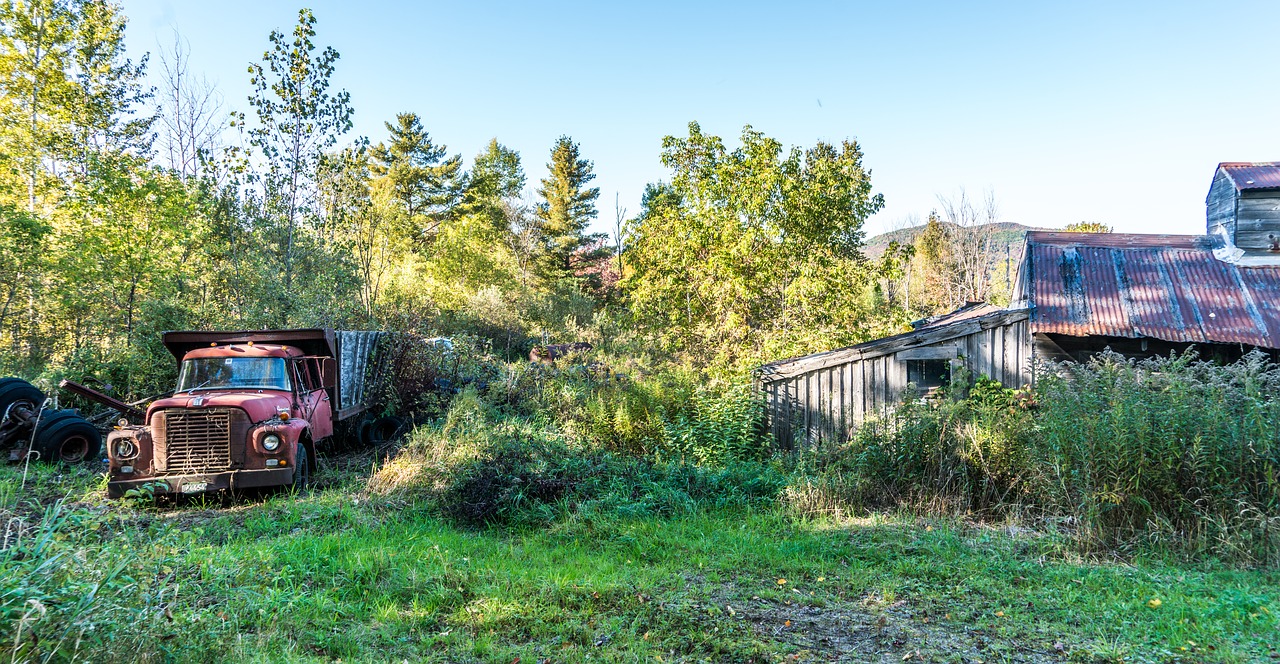 Cukraus Pakabukas, Antikvariniai Sunkvežimiai, Kaimas, Kaimas, Naujoji Anglija, Vermont, Architektūra, Klevas, Cukringumas, Kaimiškas