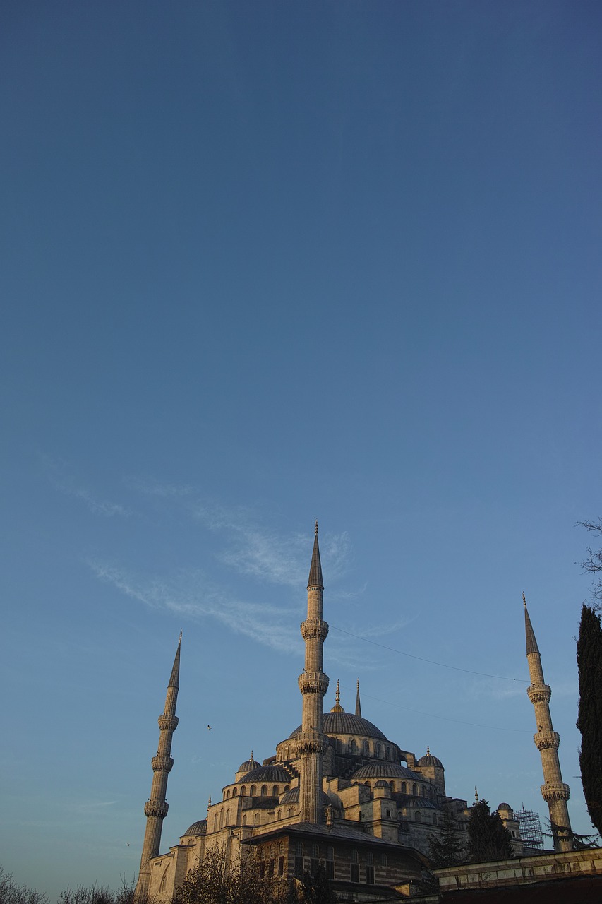 Sultanahmet, Cami, Minaretas, Istanbulas, Turkija, Architektūra, Religija, Islamas, Minaretai, Miestas