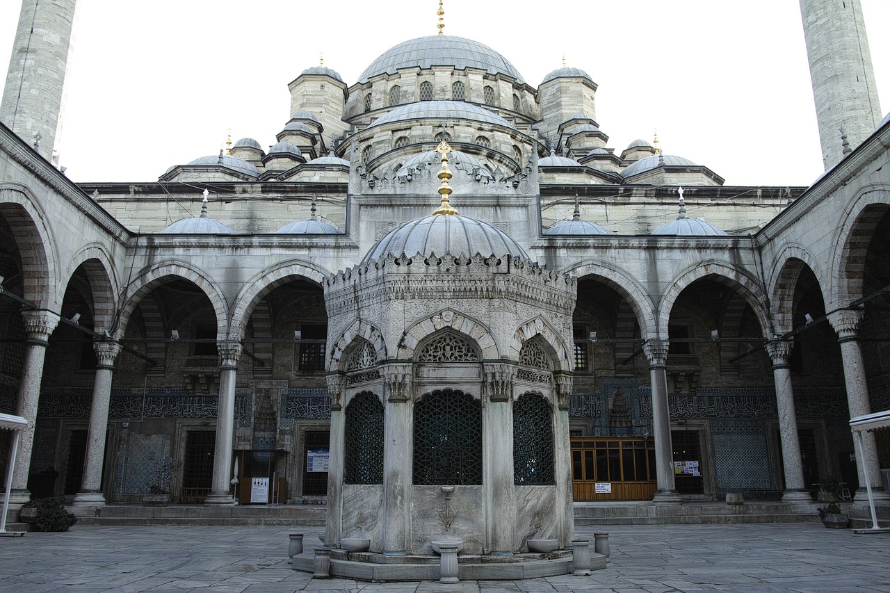 Sultanahmet, Cami, Minaretas, Istanbulas, Turkija, Architektūra, Religija, Islamas, Minaretai, Miestas