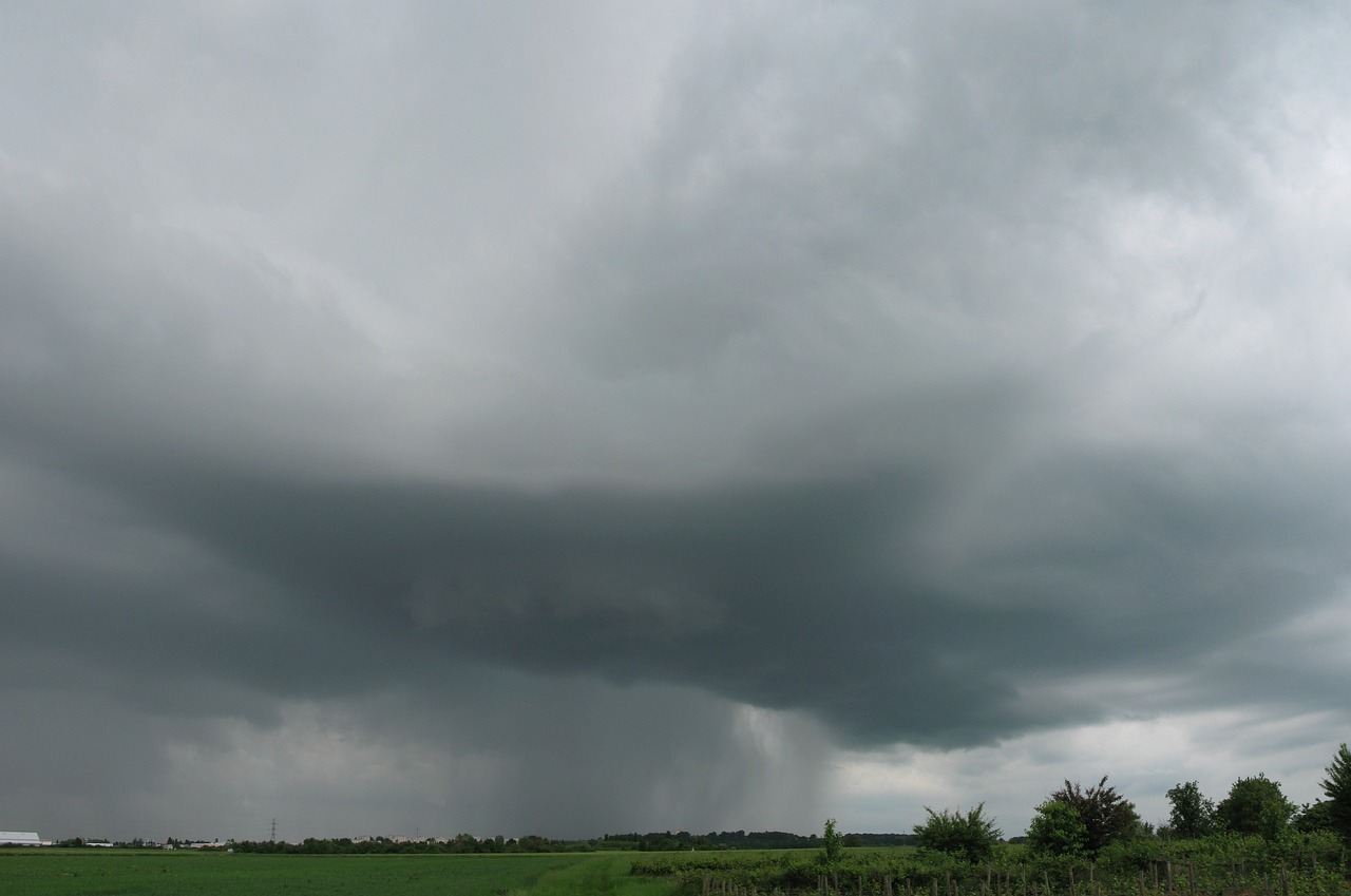 Vasara, Kraštovaizdis, Audra, Lietus, Gamta, France, Upė, Panoramos, Debesys, Nemokamos Nuotraukos