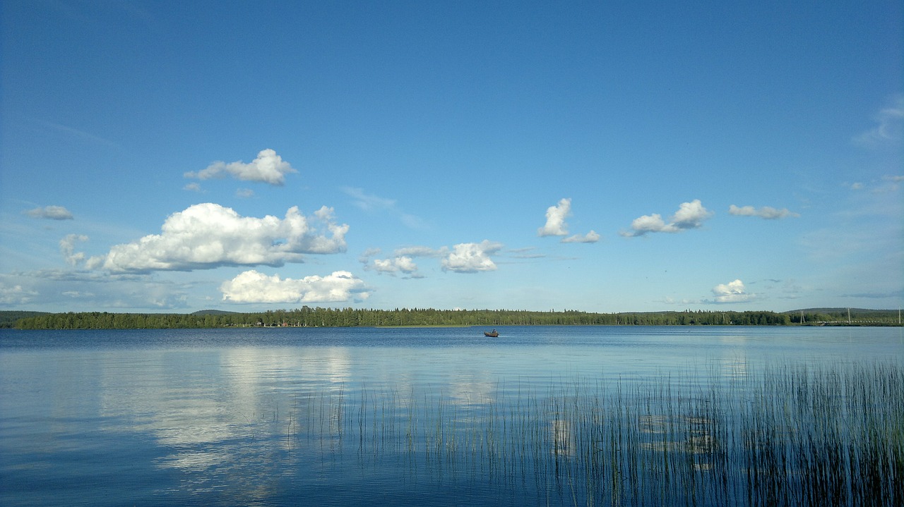 Vasara, Ežeras, Dangus, Suomių, Nemokamos Nuotraukos,  Nemokama Licenzija