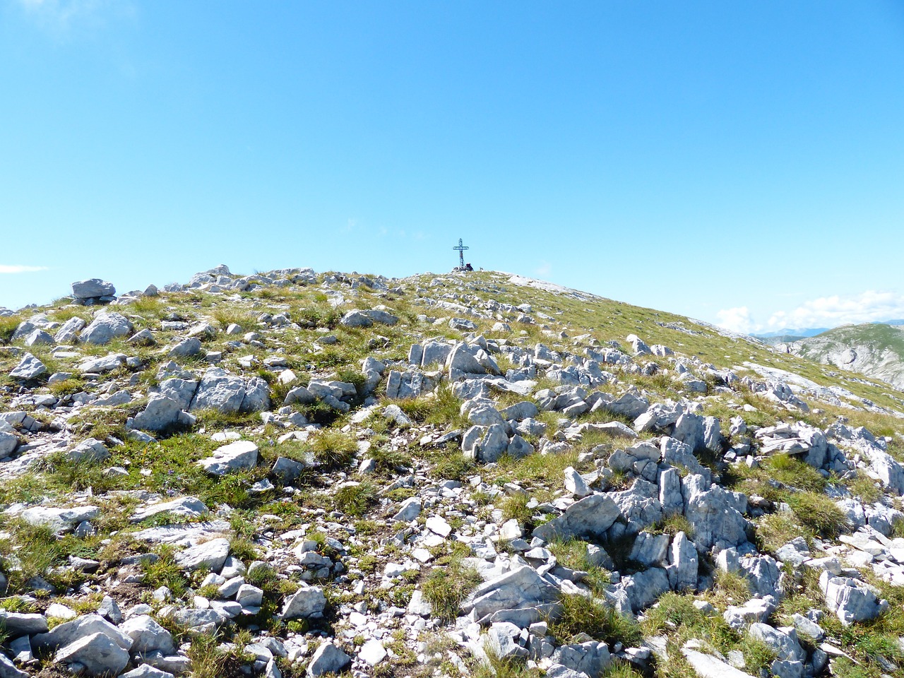 Viršūnių Susitikimas, Cima Della Saline, Kalnas, Aukščiausiojo Lygio Susitikimas, Kirsti, Požiūris, Alpių, Jūrų Alpės, Italy, Fiziologinis Tirpalas