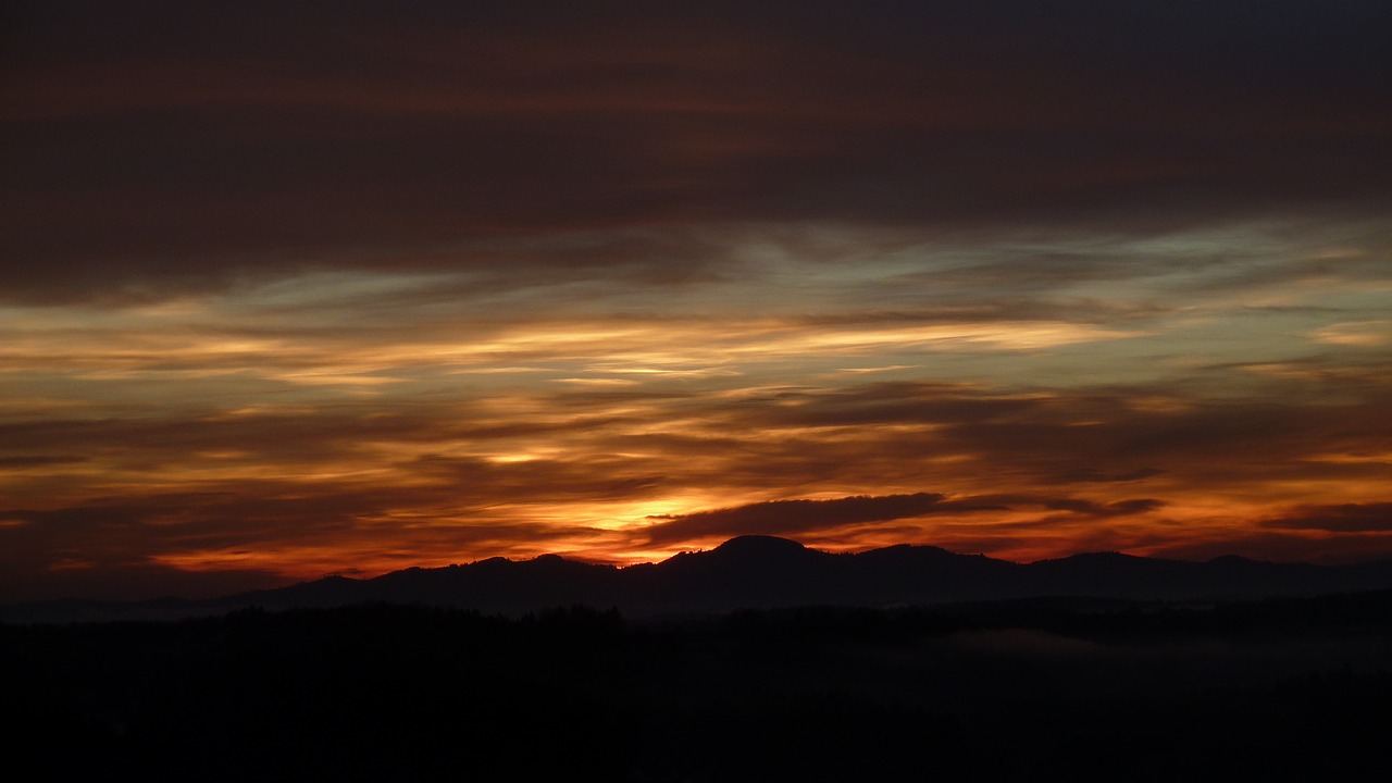 Saulė, Rytas, Nuotaika, Anksti Rytą, Dangus, Ryto Saulė, Ryto Šviesa, Atmosfera, Atmosfera, Morgenrot