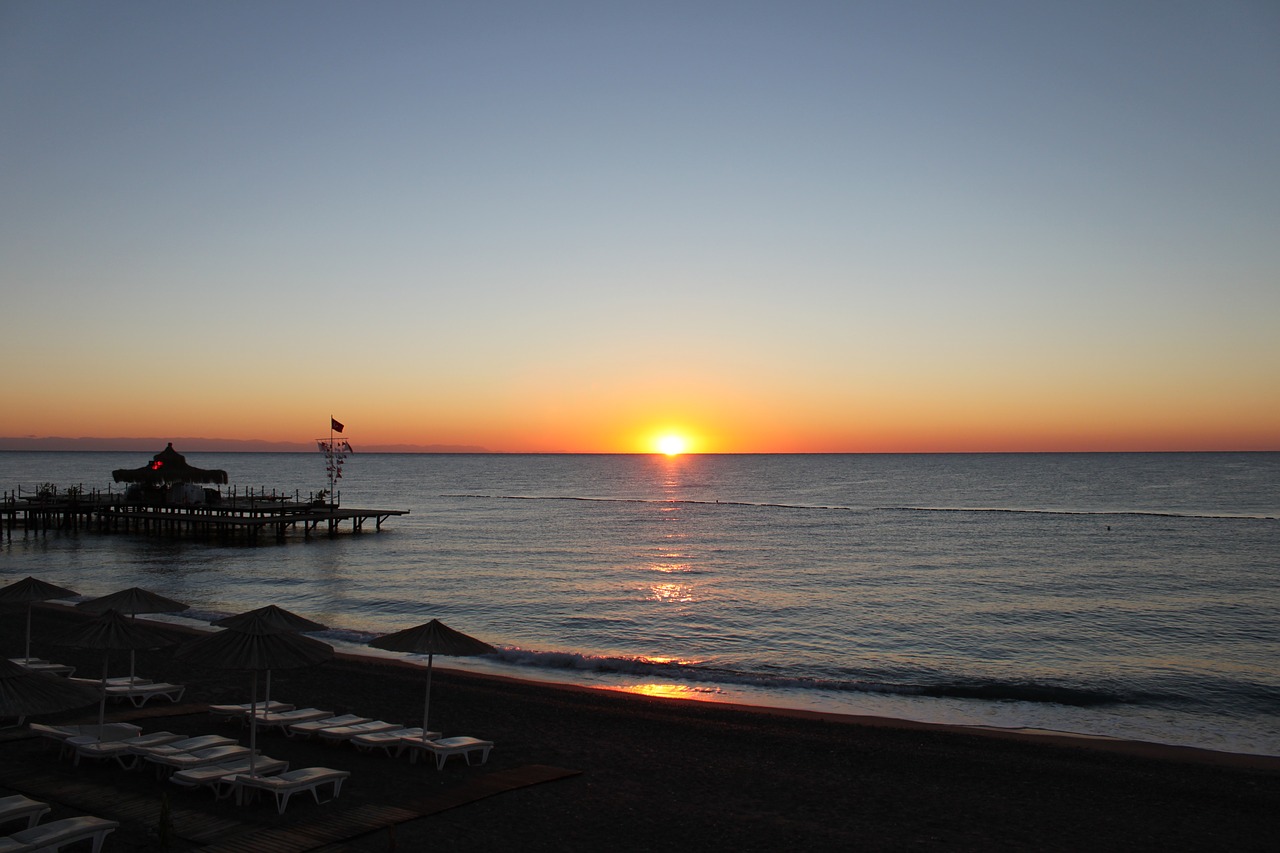 Sunrise,  Jūra,  Vandenynas,  Vandens,  Dangus,  Papludimys,  Vasara,  Atostogos,  Kraštovaizdis,  Poilsio