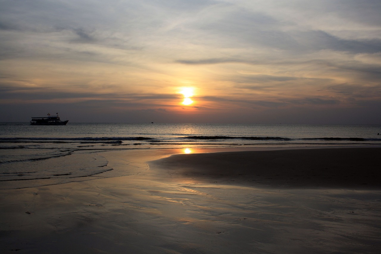 Saulėlydis, Koh Chang, Tailandas, Nemokamos Nuotraukos,  Nemokama Licenzija