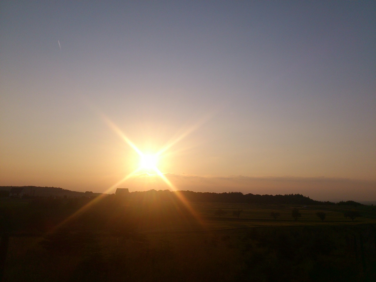 Saulėlydis, Saulė, Gamta, Dangus, Abendstimmung, Romantika, Nemokamos Nuotraukos,  Nemokama Licenzija