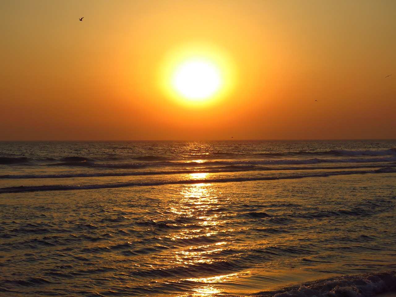 Saulėlydis, Papludimys, Vasara, Portugal, Costa Da Caparica, Nemokamos Nuotraukos,  Nemokama Licenzija