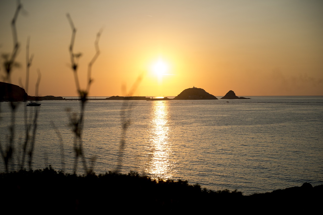 Saulėlydis, Ile Rousse, Korsikietis, Jūra, Nemokamos Nuotraukos,  Nemokama Licenzija