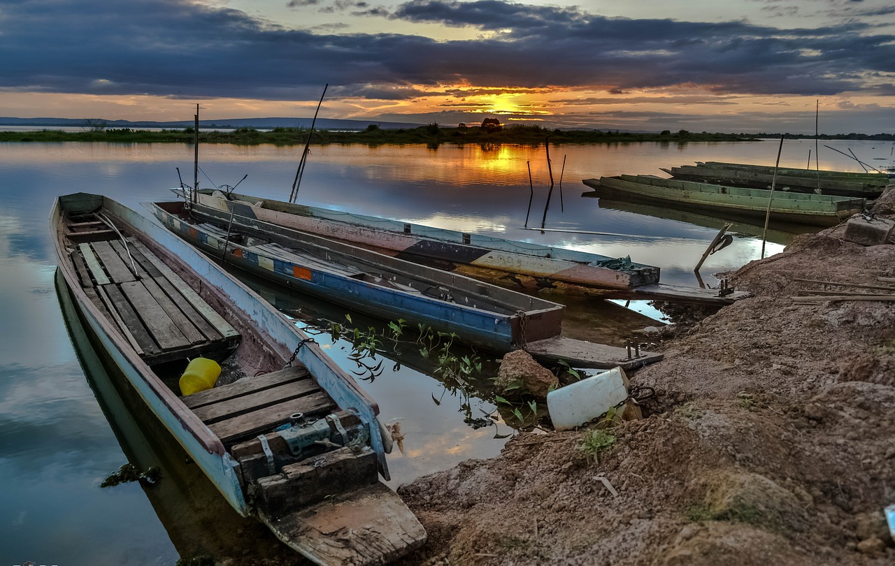 Upė, Laivas, Šviesus, Tailandas, Dangus, Praplaukite, Kalnai, Turistų Atrakcijos, Vaizdas, Turistai