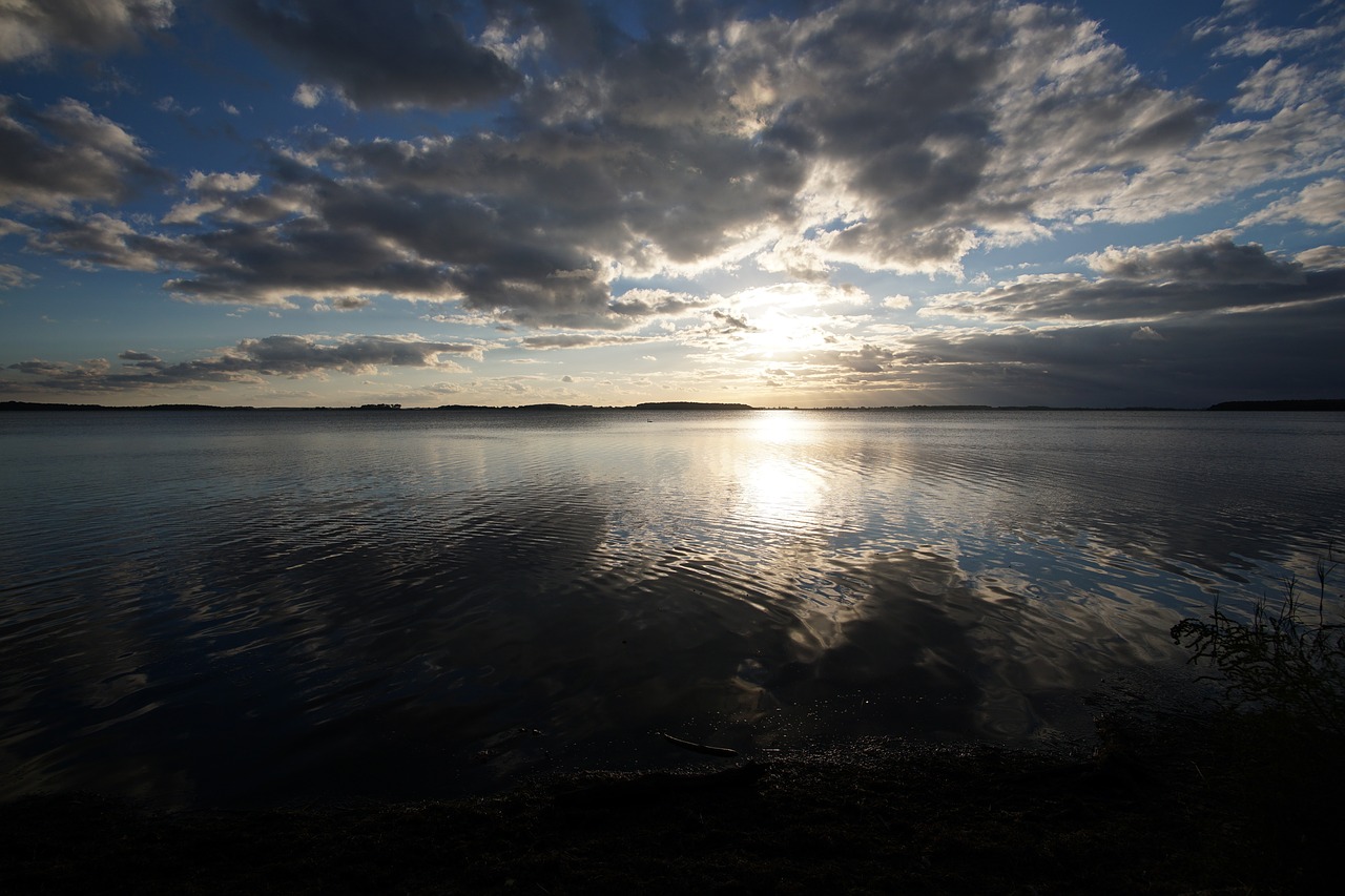 Saulėlydis, Rügen, Abendstimmung, Vanduo, Nemokamos Nuotraukos,  Nemokama Licenzija